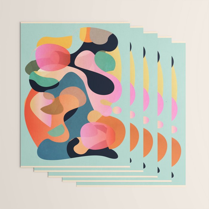 Abstract Shapes 9 Wrapping Paper Gallery Image 3