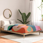 Abstract Shapes 9 Comforter Gallery Image 2