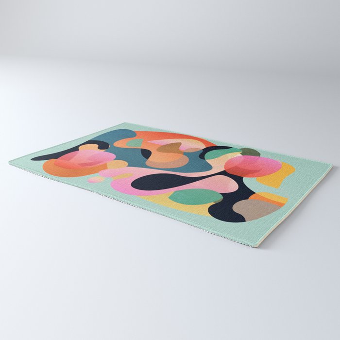 Abstract Shapes 9 Rug Gallery Image 3