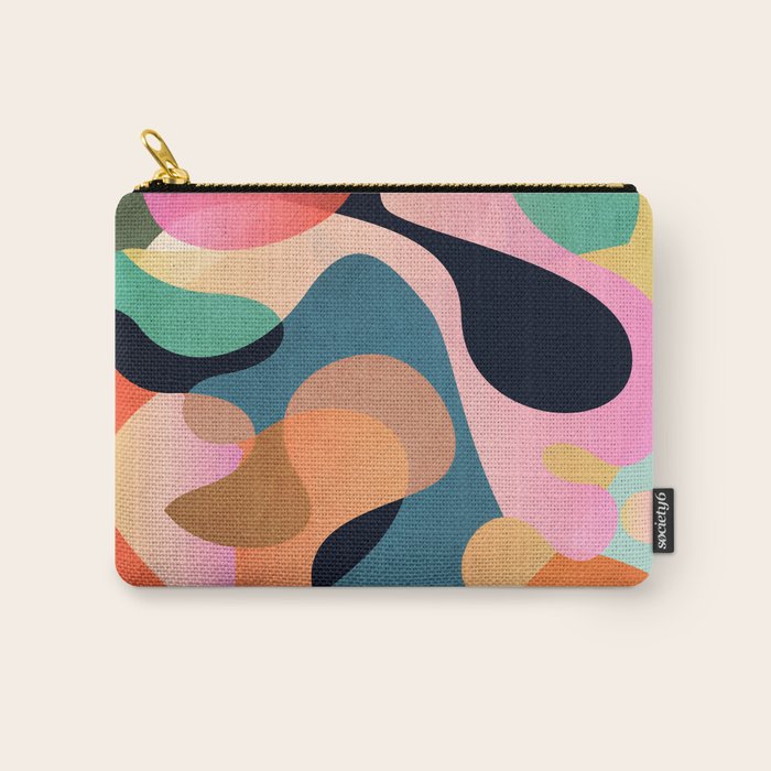 Abstract Shapes 9 Carry All Pouch Gallery Image 1