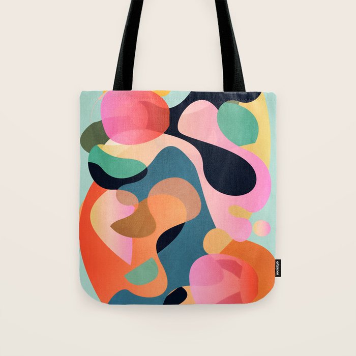 Abstract Shapes 9 Tote Bag Gallery Image 1