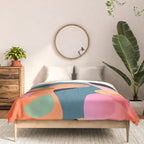 Abstract Shapes 9 Comforter Gallery Image 3