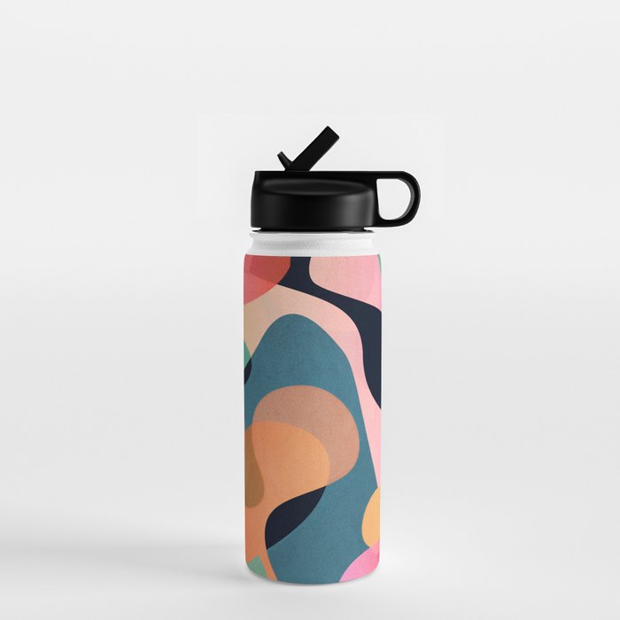 Abstract Shapes 9 Water Bottle Gallery Image 1
