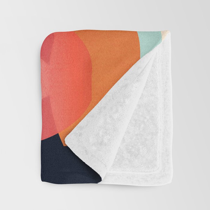 Abstract Shapes 9 Throw Blanket Gallery Image 3