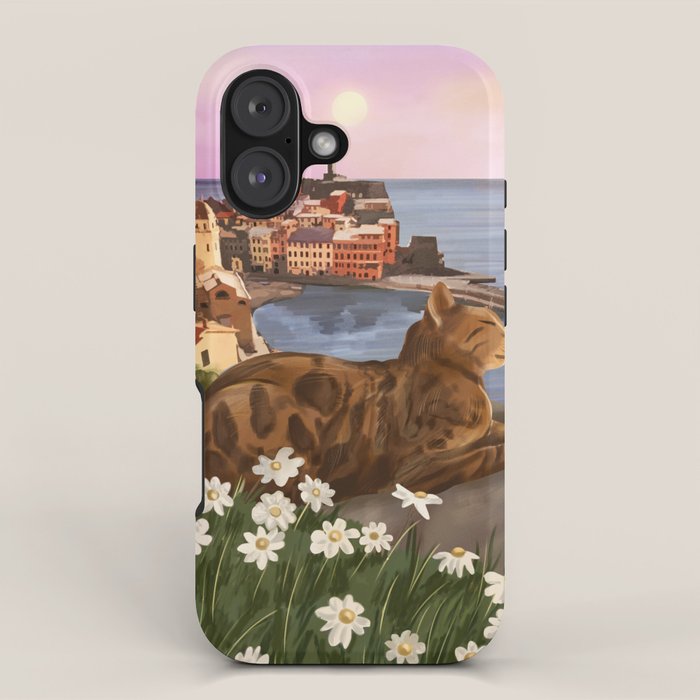 Whiskers in the Wildflowers iPhone Case Gallery Image 1