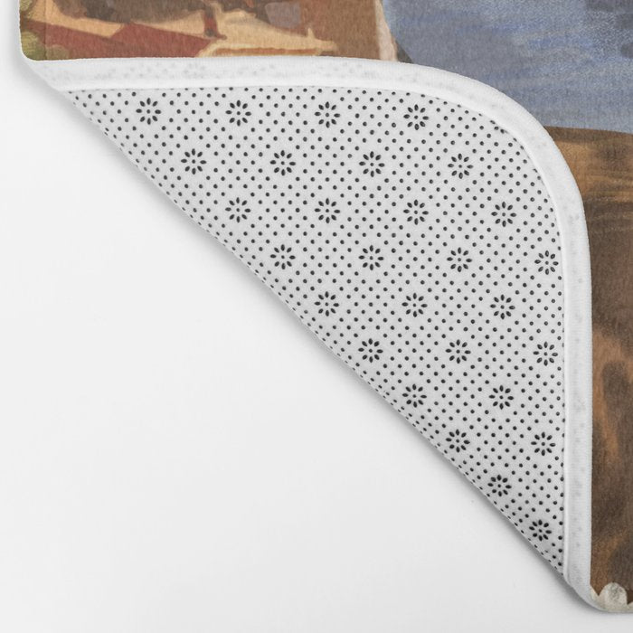 Whiskers in the Wildflowers Bath Mat Gallery Image 2