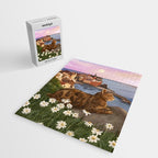Whiskers in the Wildflowers Jigsaw Puzzle Gallery Image 2