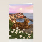 Whiskers in the Wildflowers Stationery Card Gallery Image 2