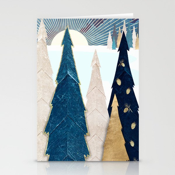 Winter Trees Stationery Card Gallery Image 2