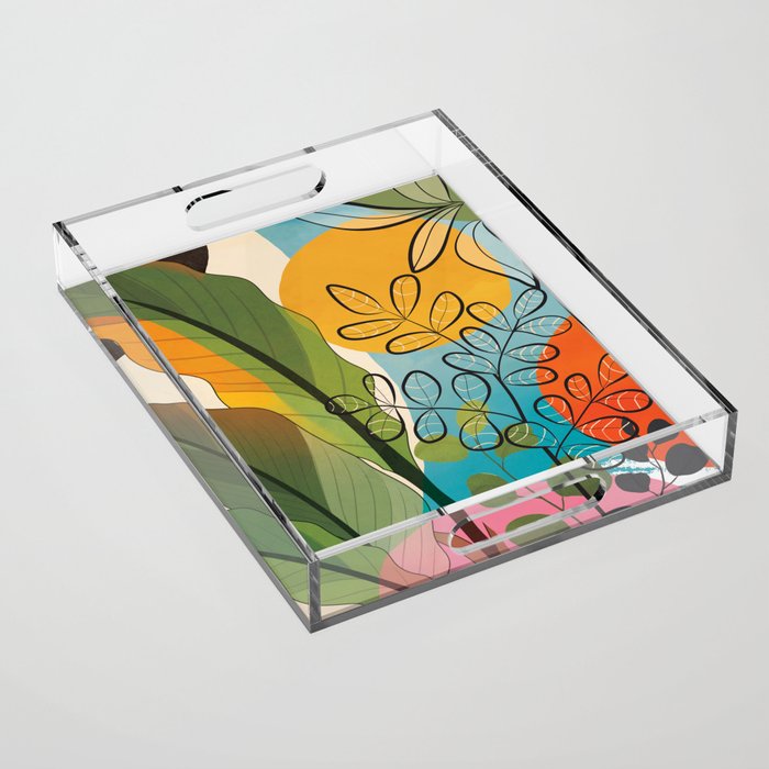 Peaceful Garden Feelings 05 Acrylic Tray Gallery Image 1