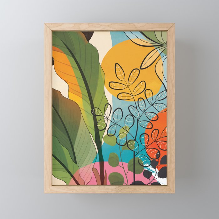 Peaceful Garden Feelings 05 Mini Art Print Gallery Image 1