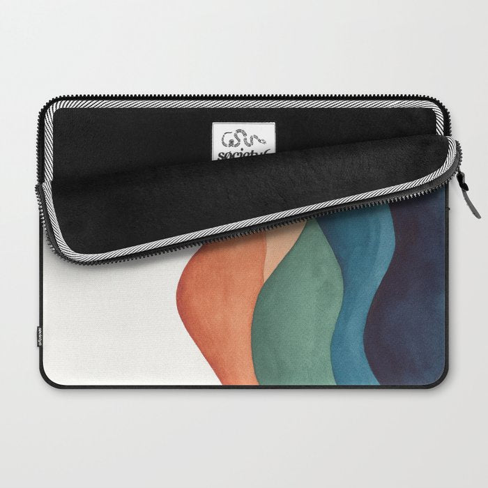 Colorful Abstract Mountains Laptop Sleeve Gallery Image 2