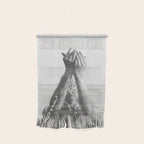 Wild and free, just like the sea - Female portrait black and white photography - photograph Wall Hanging Gallery Image 1