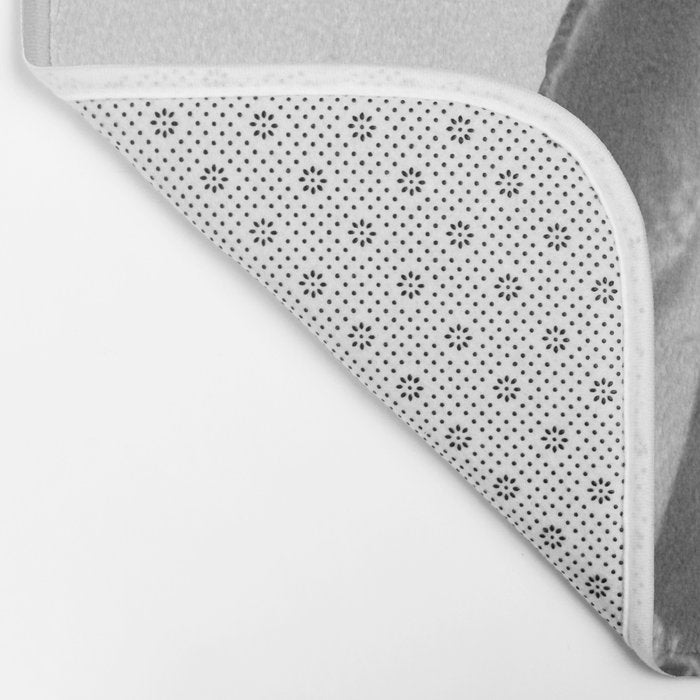 Wild and free, just like the sea - Female portrait black and white photography - photograph Bath Mat Gallery Image 2