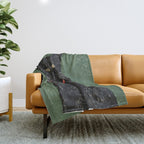 Black Cat 8 Throw Blanket Gallery Image 1