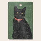 Black Cat 8 Cutting Board Gallery Image 1