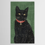 Black Cat 8 Tablecloth Gallery Image 2