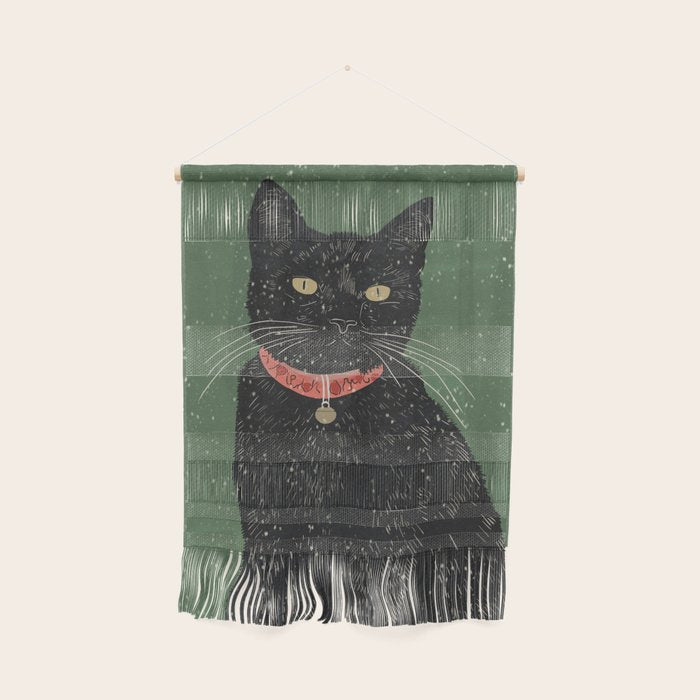 Black Cat 8 Wall Hanging Gallery Image 1