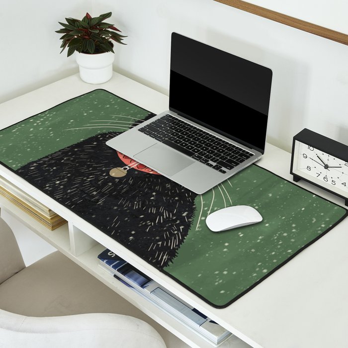Black Cat 8 Desk Mat Gallery Image 2