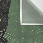 Black Cat 8 Wall Tapestry Gallery Image 3