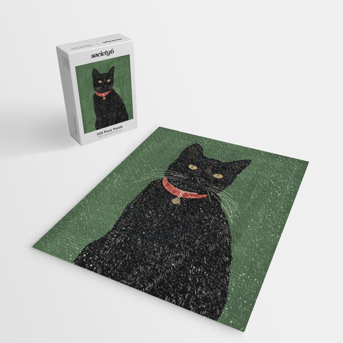 Black Cat 8 Jigsaw Puzzle Gallery Image 2