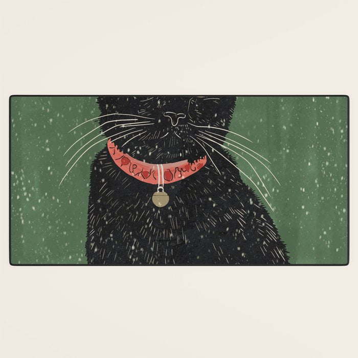 Black Cat 8 Desk Mat Gallery Image 3