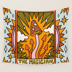 1. The Magician Mushroom Wall Tapestry Gallery Image 4