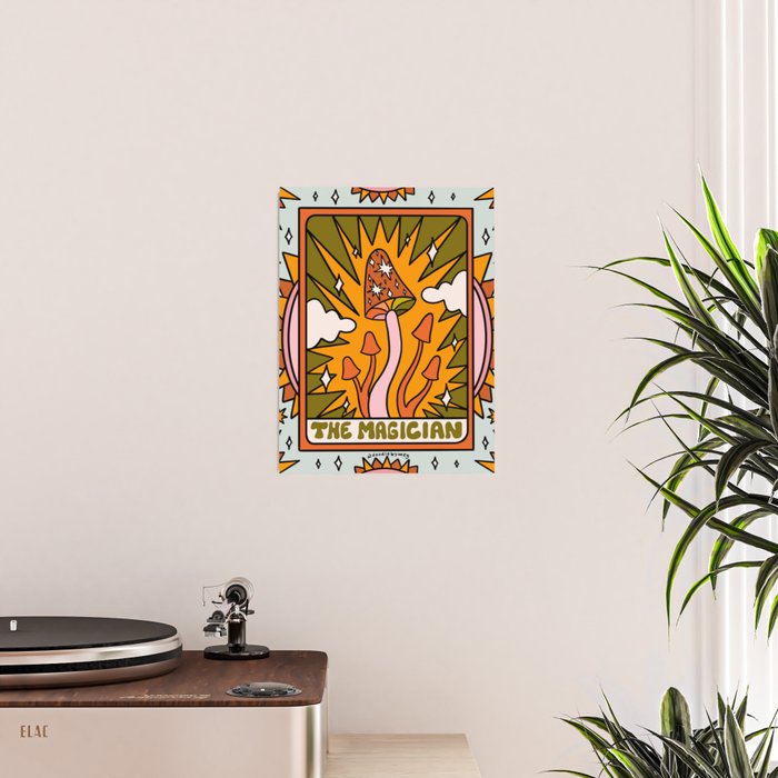 1. The Magician Mushroom Poster Gallery Image 2