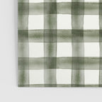 watercolor plaid - dark green Poster Gallery Image 3