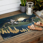 Midnight Mountains Outdoor Rug Gallery Image 2