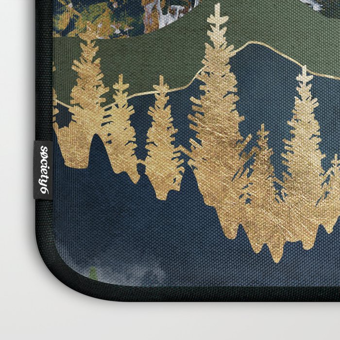 Midnight Mountains Laptop Sleeve Gallery Image 3