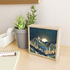 Midnight Mountains Mini Art Print Gallery Image 2
