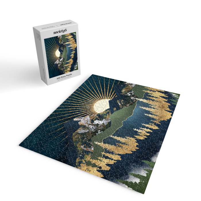 Midnight Mountains Jigsaw Puzzle Gallery Image 2
