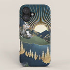 Midnight Mountains iPhone Case Gallery Image 1
