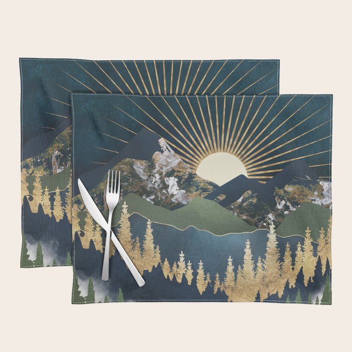 Midnight Mountains Placemat Gallery Image 1