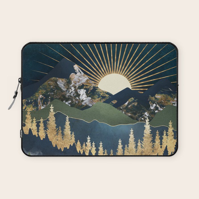 Midnight Mountains Laptop Sleeve Gallery Image 1