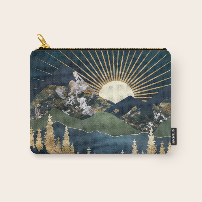 Midnight Mountains Carry All Pouch Gallery Image 1