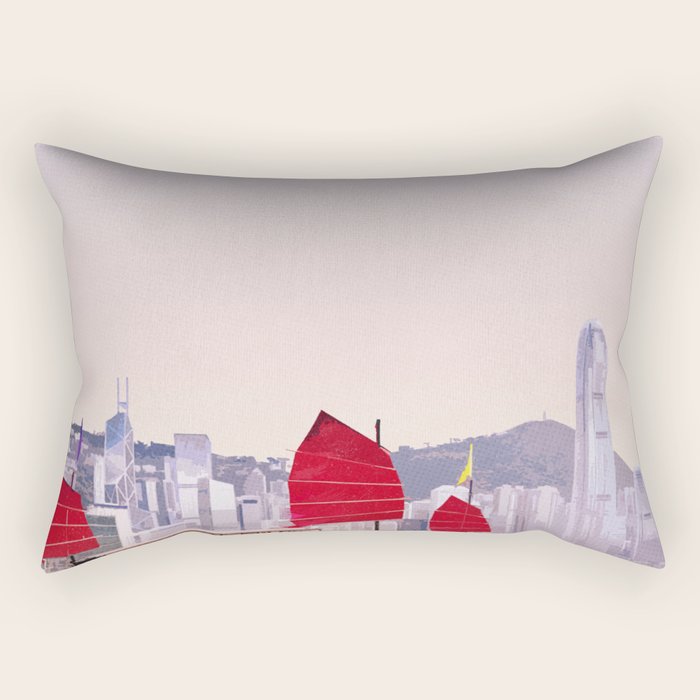 Visit Hong Kong Rectangular Pillow Gallery Image 1