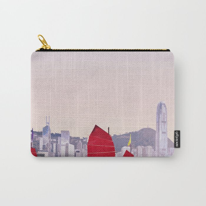 Visit Hong Kong Carry All Pouch Gallery Image 1