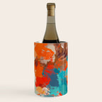 Pleasure, Abstract Painting Summer, Positivity Modern Bohemian Pop of Color Bright Good Vibes Wine Chiller Gallery Image 3