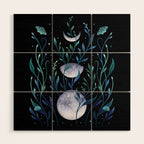 Phase & Grow - Teal Wood Wall Art Gallery Image 1