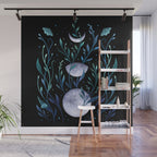 Phase & Grow - Teal Wall Mural Gallery Image 1