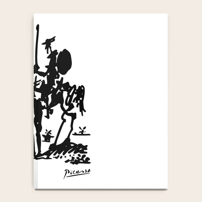 Picasso - Don Quixote 1955 Artwork Notebook Gallery Image 4