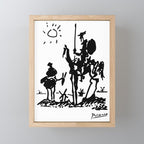 Picasso - Don Quixote 1955 Artwork Mini Art Print Gallery Image 1