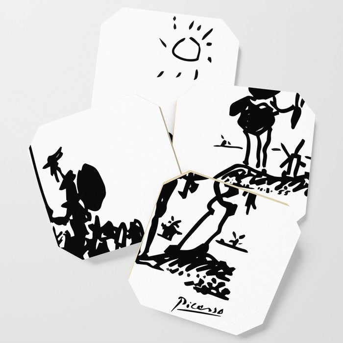 Picasso - Don Quixote 1955 Artwork Coaster Gallery Image 1