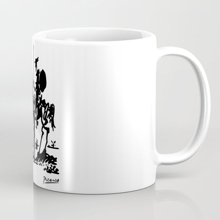 Picasso - Don Quixote 1955 Artwork Coffee Mug Gallery Image 1