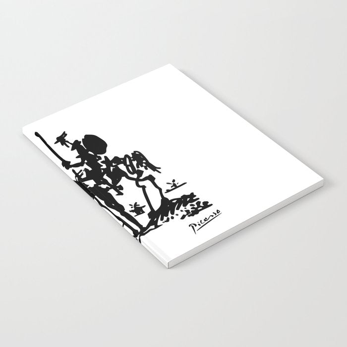 Picasso - Don Quixote 1955 Artwork Notebook Gallery Image 2