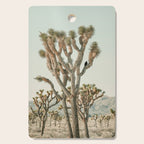 Joshua Tree With Crow - Modern Fine Art Photograph Cutting Board Gallery Image 1