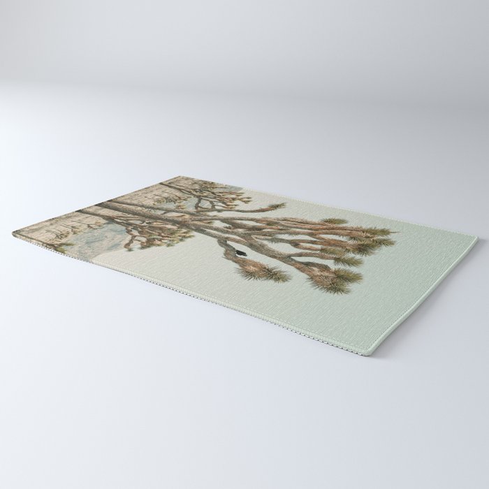 Joshua Tree With Crow - Modern Fine Art Photograph Rug Gallery Image 3