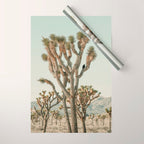 Joshua Tree With Crow - Modern Fine Art Photograph Wrapping Paper Gallery Image 1